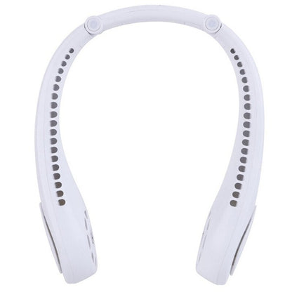 2 In 1 Bluetooth Portable Neck Fan With Bluetooth Speakers