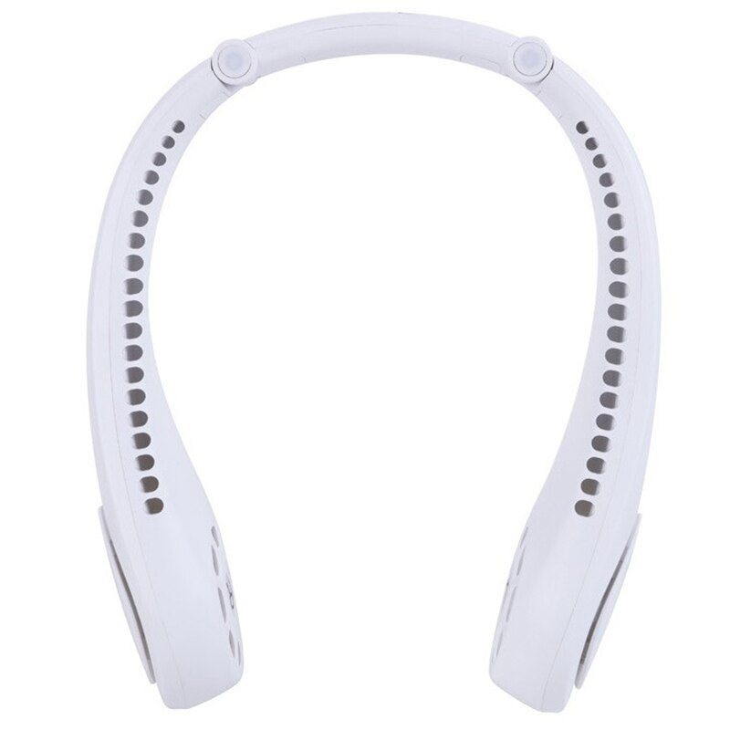 2 In 1 Bluetooth Portable Neck Fan With Bluetooth Speakers