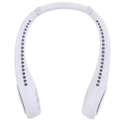 2 In 1 Bluetooth Portable Neck Fan With Bluetooth Speakers
