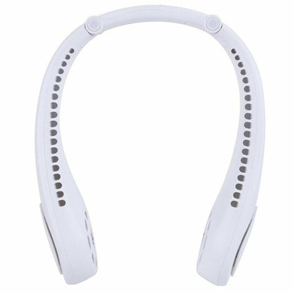 2 In 1 Bluetooth Portable Neck Fan With Bluetooth Speakers