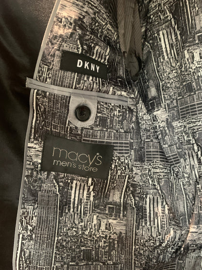 DKNY Black Dot Tuxedo Jacket, Big Boys