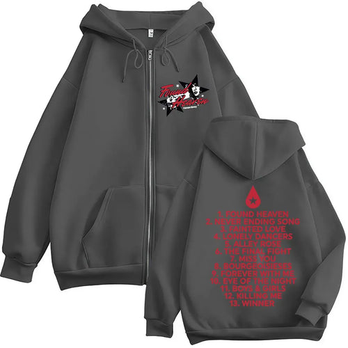 Conan Gray Found Heaven Album 2025 Zipper Hoody Mens Women Retro