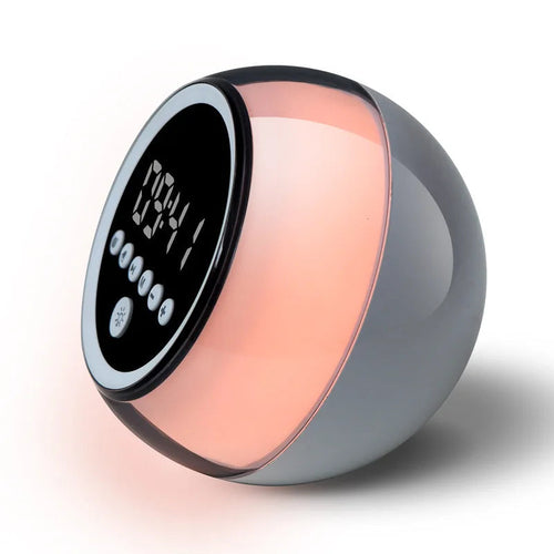 LED Ambient Bluetooth Speaker ABS Multifunctional Three Speed Bright