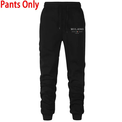 Men Tracksuit Sets Fashion Casual Daily Outdoor Hooded Sweatshirts