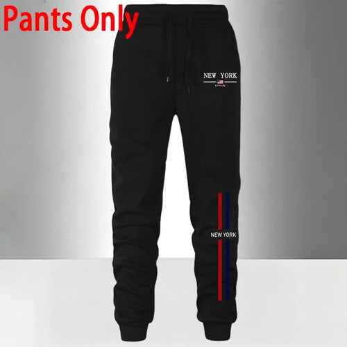 Men's Set/Coat/Pants Autumn Winter Sportswear 2026 New Arrival Zipper
