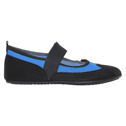 SOBEYO Women's Mary-Jane Flats Water Yoga Sports Blue