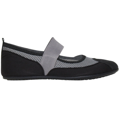 SOBEYO Women's Mary-Jane Flats Water Yoga Sports Gray