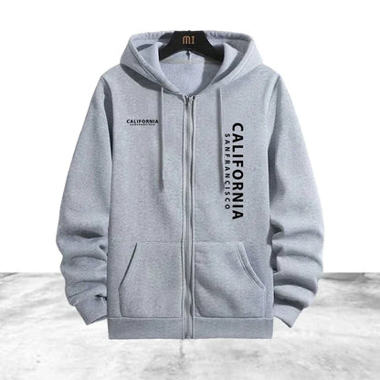 Tracksuit Men's Printing Casual Zip Hooded Sweatshirts Coat Outdoors