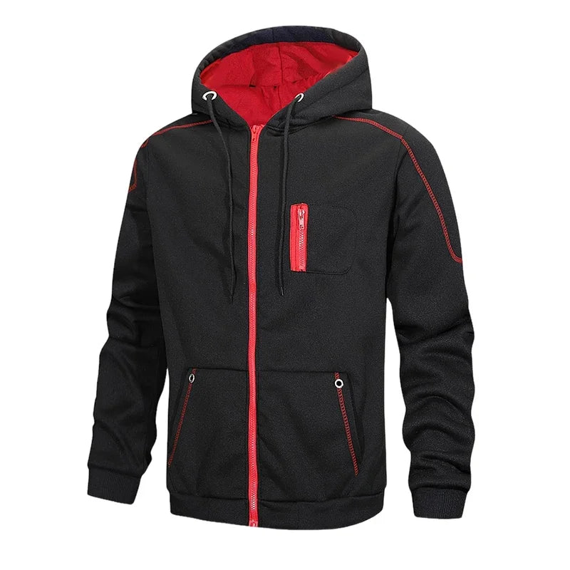 Fashion Men's Tracksuit Casual Hoodie Sweatshirts Coat Outdoors Sports
