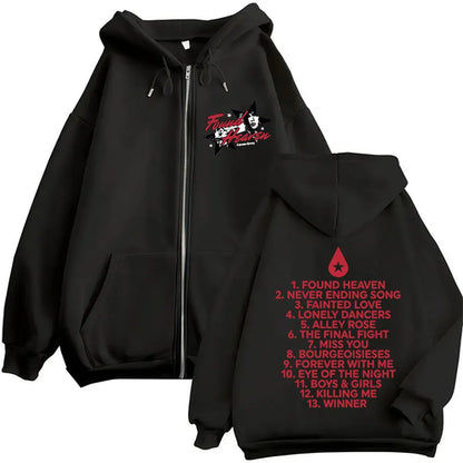Conan Gray Found Heaven Album 2025 Zipper Hoody Mens Women Retro