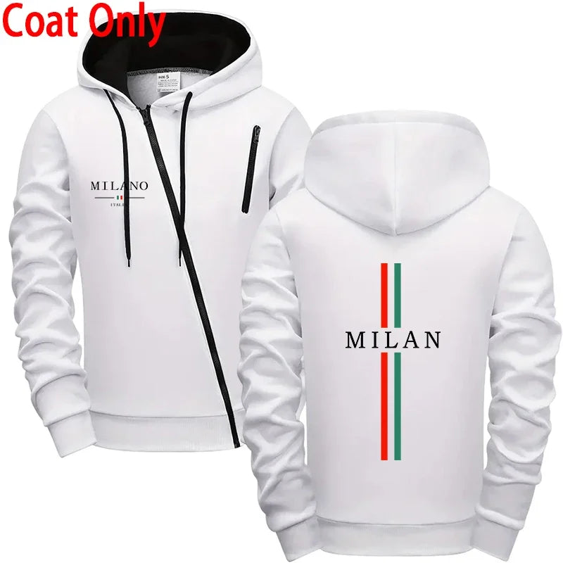 Men Tracksuit Sets Fashion Casual Daily Outdoor Hooded Sweatshirts