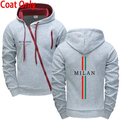Men Tracksuit Sets Fashion Casual Daily Outdoor Hooded Sweatshirts