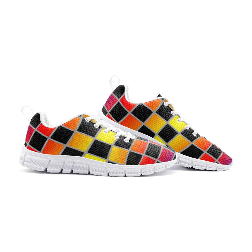 VIPER SHOES STYLE 54TV Geometric Abstract Cube Unisex Lightweight
