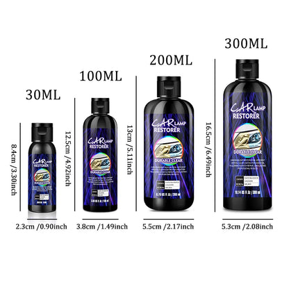 Car Headlight Restoration Polishing Kits Headlamp Repair Kits Car Light Polisher Cleaning Paste Car Paint Care Refurbish Agent