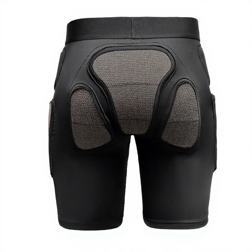 Unisex Ski Snowboarding Protective Gear Set Crash Pants Hip Knee Pads Lightweight Polyester Spandex Base Layer for Winter Sports