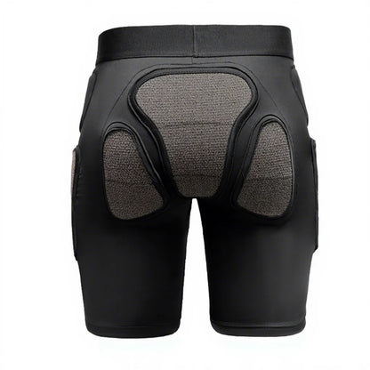 Unisex Ski Snowboarding Protective Gear Set Crash Pants Hip Knee Pads Lightweight Polyester Spandex Base Layer for Winter Sports