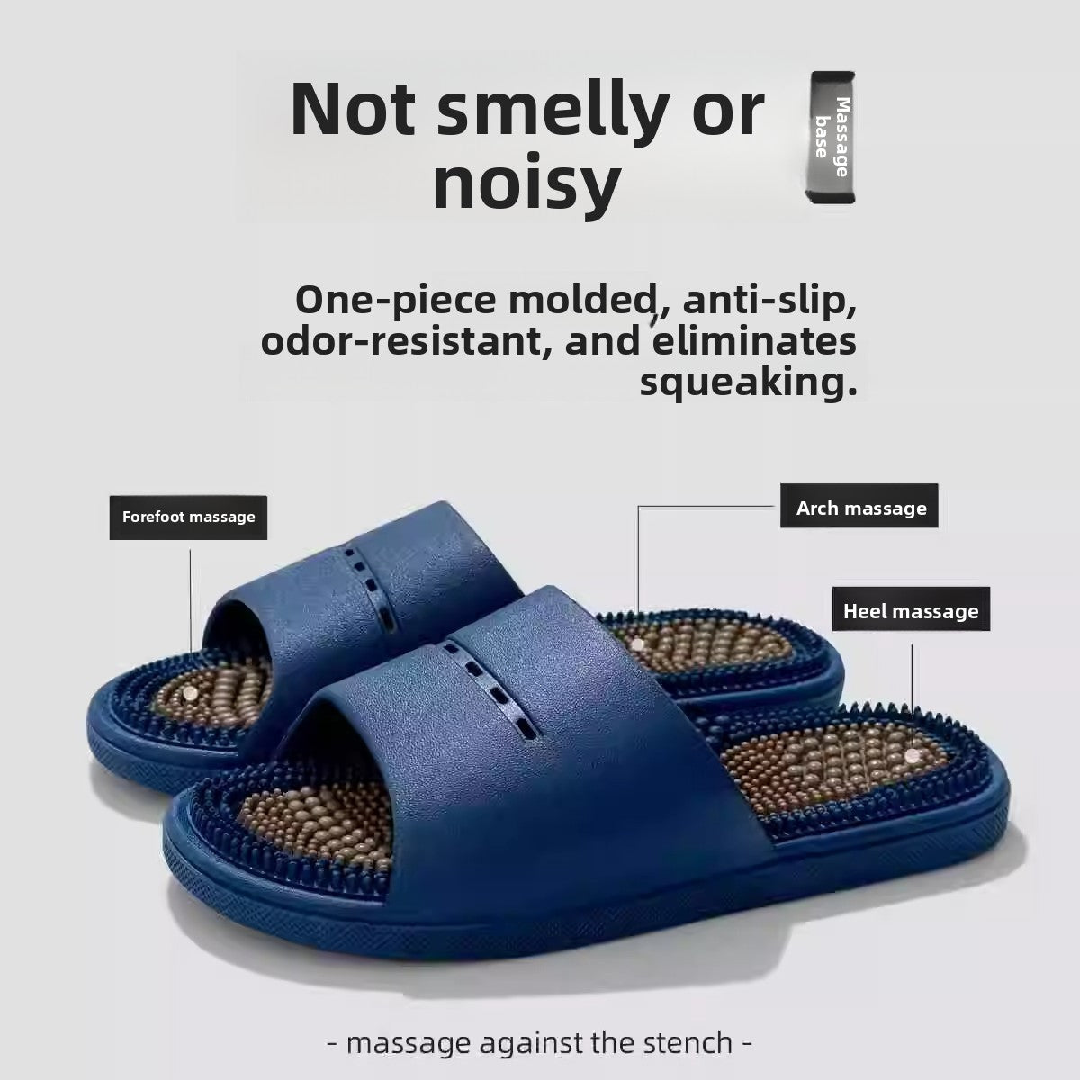 Massage Slippers with Acupoint Nodes