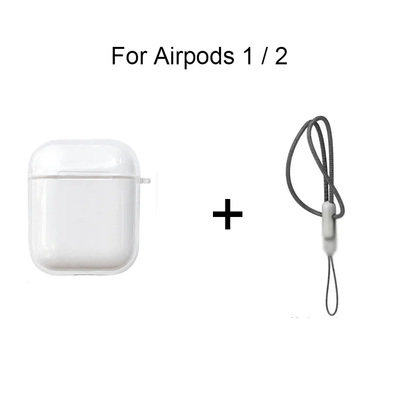 Clearance_For Apple AirPods 2nd/1st Generation Charging Case For Airpods Case Cover 2&1 with Cleaner Kit Soft Silicone Protectiv