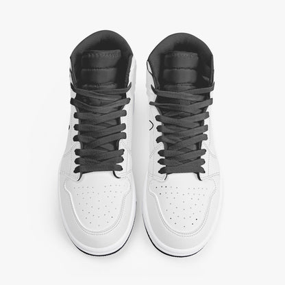 Jacki Easlick Luxury Egg High-Top Leather Sneakers