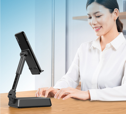 Mobile Phone Broadcaster Stand Wireless Bluetooth Speaker