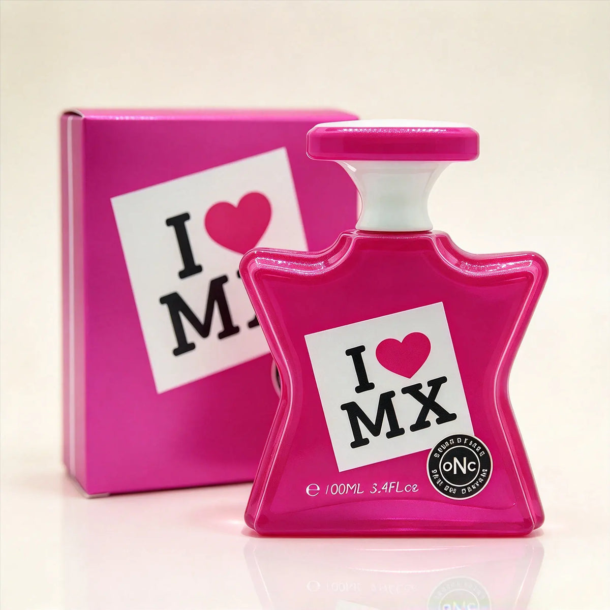 100ml “Sweet Love” Unisex Perfume (I Love MX EDP) — A Long-Lasting Floral-Fruity-Musk Fragrance; an Ideal Gift for Women, Perfect for Dates or Parties.