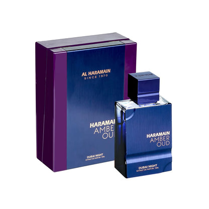 Al Haramain Amber Oud - Dubai Night - Cologne for Men and Women - Bergamot, Tonka Bean Fragrances - Long Lasting Perfume for Men and Women - 2 oz