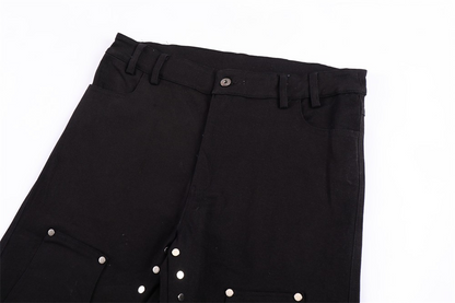 UrbanEdge™ – Embroidered Streetwear Jeans for Men