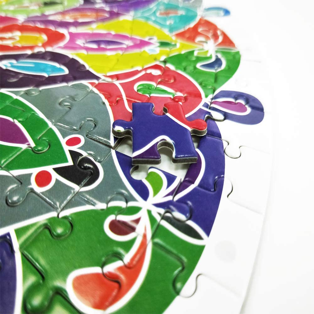 500 Pieces Blooming Color Puzzles for Adults Kids