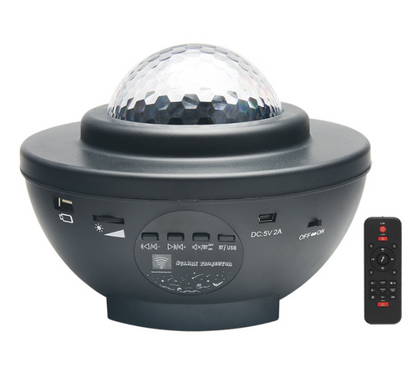 LED Bluetooth Speaker Night Light Galaxy Starry Night Lamp