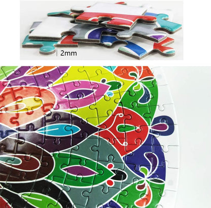 500 Pieces Blooming Color Puzzles for Adults Kids