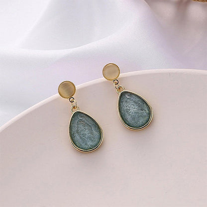 Fan Opal Earrings