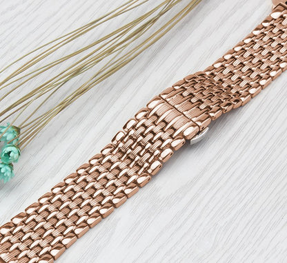 Stainless Steel Rose Apple Watch Band