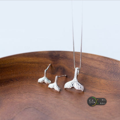 Mermaid 925 Silver Necklace