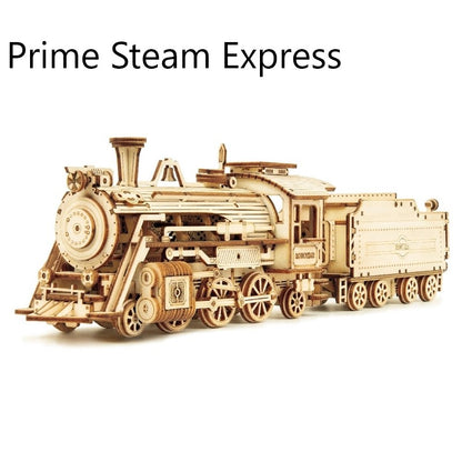 Assembly Model Toys Model Building Block 3D Wooden Puzzle