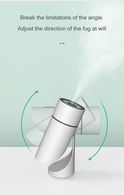 260ML Wireless Air Humidifier Rechargeable Aromatherapy Diffuser