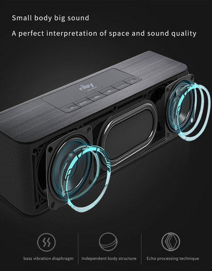 Portable Wireless 3D Stereo10W NBY Bluetooth Speaker