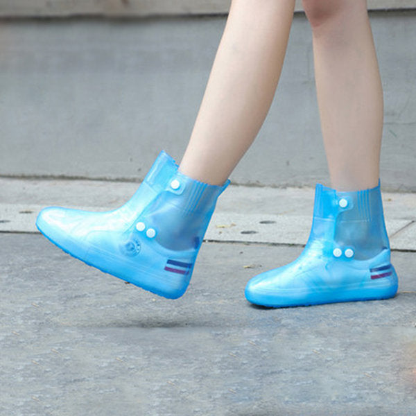 Slip On Transparent Rain Boots