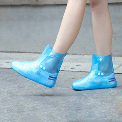 Slip On Transparent Rain Boots