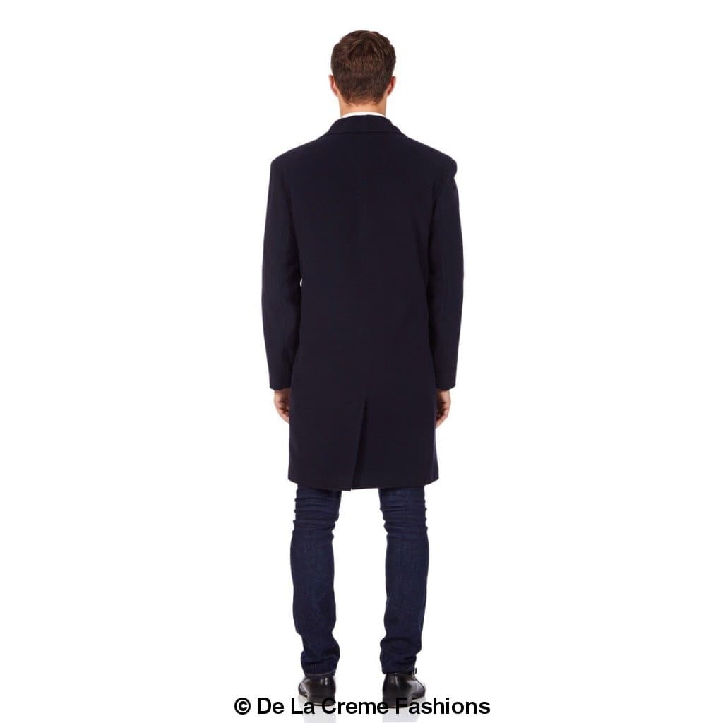 De La Creme MAN - Single Breasted Formal Security Overcoat