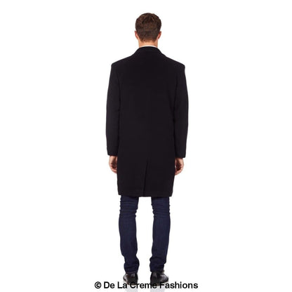 De La Creme MAN - Single Breasted Formal Security Overcoat