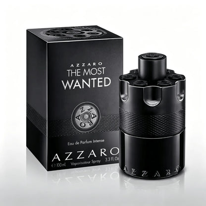 Azzaro The Most Wanted Parfum Unisex Spray 3.3 Fl Oz 100ml Intense Long‑Lasting Woody Fragrance Natural Spray Luxury Perfume Cologne Brand New In Box Premium Fragrance Gift for Men & Women