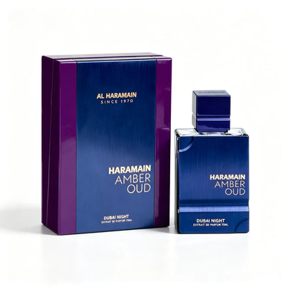 Al Haramain Amber Oud - Dubai Night - Cologne for Men and Women - Bergamot, Tonka Bean Fragrances - Long Lasting Perfume for Men and Women - 2 oz