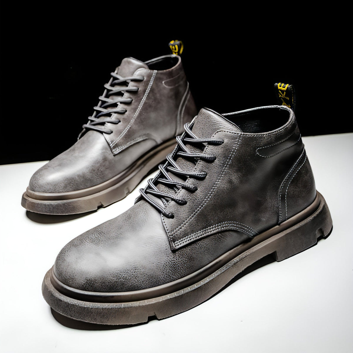 OxfordForge™ – Premium Herrenlederstiefel im British Retro Style