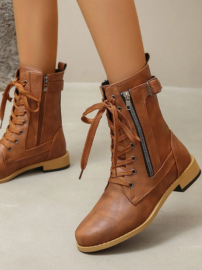 Boot Lover Leather : Lace-Up Boots