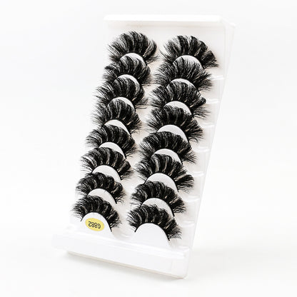 3D Voluminous False Eyelashes 8-Pair Set