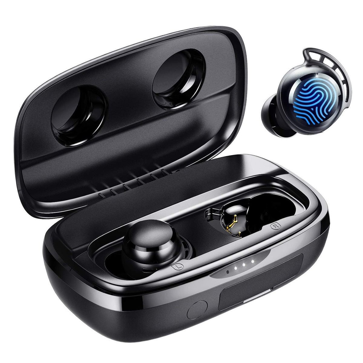 AMAN ENTERPRISES Wireless Earbuds, Bluetooth 5.3 Headphones in Ear