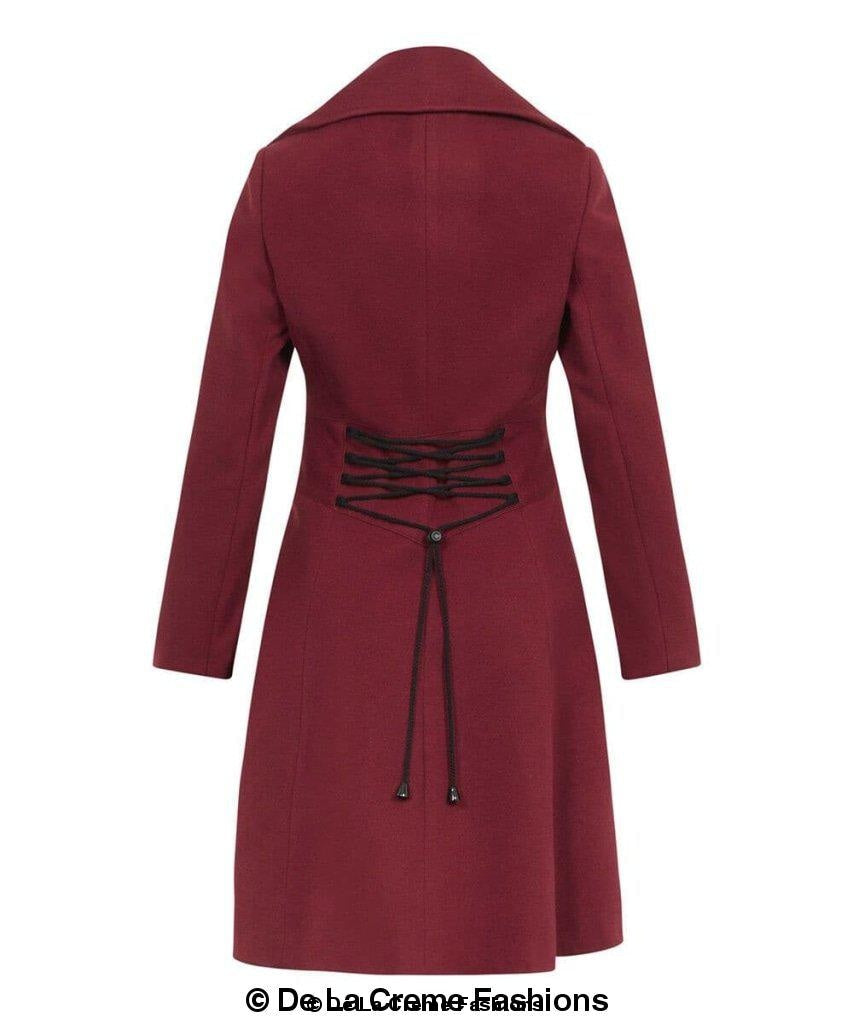 Kirsty Slim Fit A-Line Coat
