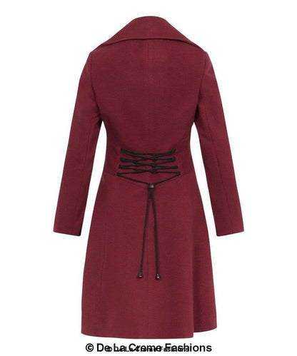 Kirsty Slim Fit A-Line Coat