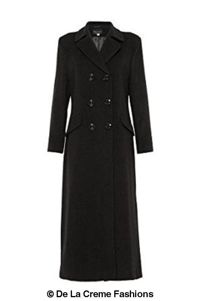 Emily Double Breasted Long Coat (1319)