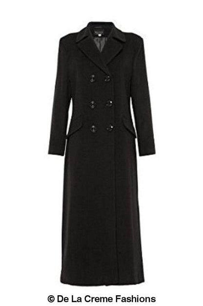 Emily Double Breasted Long Coat (1319)